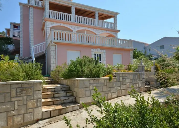 In Karbuni With Sea View, Terrace, Air Conditioning, W-lan 3609-1 Blato (Korcula)
